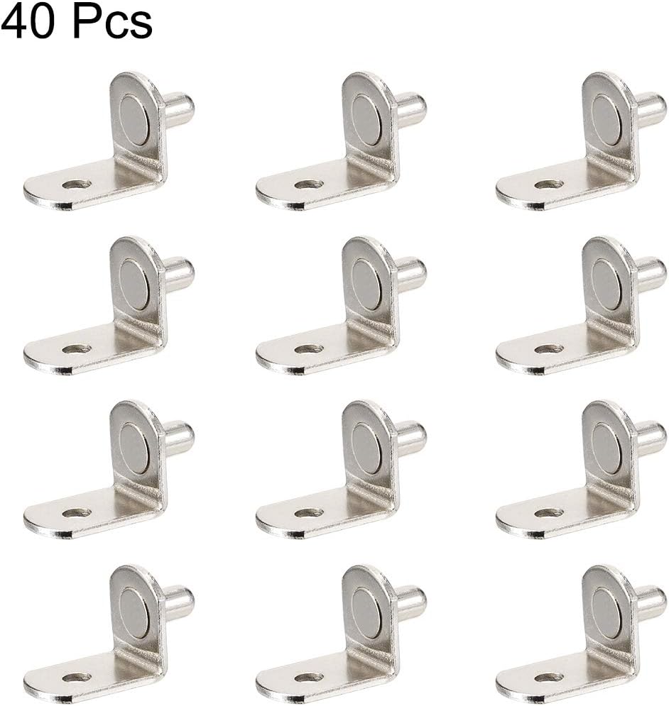 sourcing map Shelf Support Peg,5mm L-Shaped Support - Image 4