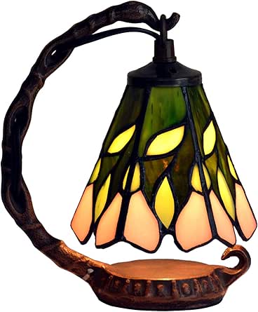 Amazon.com: HT Tiffany Style Small Night Light Bell Shaped ...