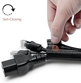shinfly Cable Tidy Sleeve 13 mm Self-Closing 10 m Cable Management view 4