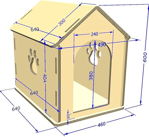 Amazon 3層強化小型犬 室内用 ダンボールハウス 村井紙器株式会社 犬小屋 通販