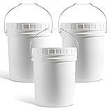 DEMORA 5 Gallon Food Grade Bucket with Screw