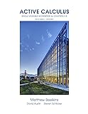 Active Calculus Single Variable Workbook for