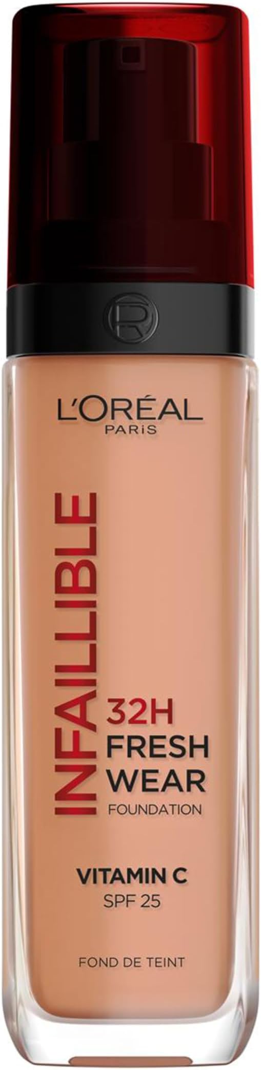 L’Oreal Paris Infallible 32H Fresh Wear Foundation 300 Amber Beige SPF 25 Full
