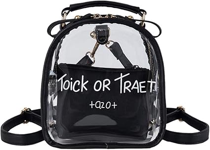 clear backpack purse