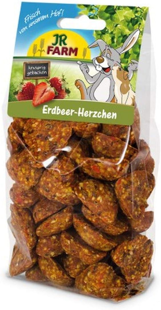 JR FARM Strawberry Heart 150g, clear, 150 g (Pack of 1)