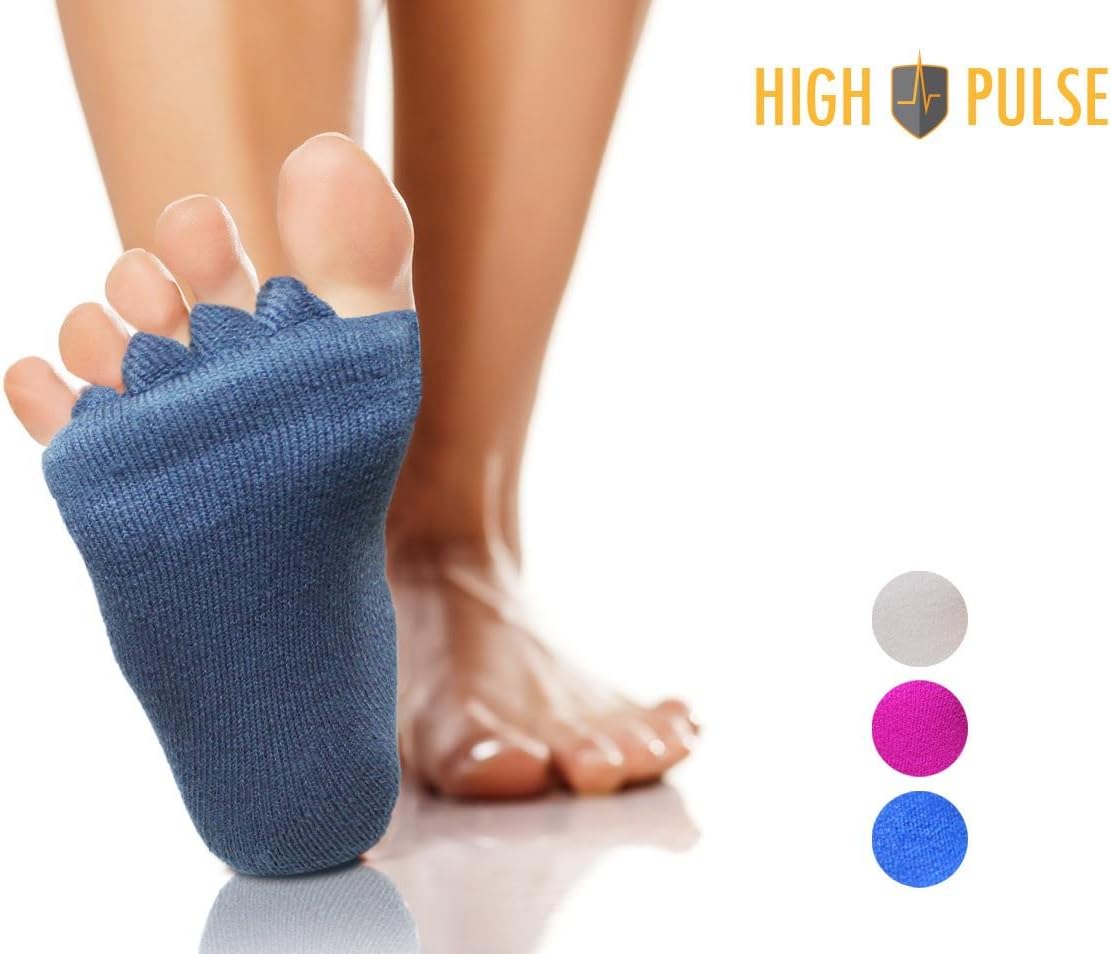 High Pulse Toe Alignment Socks A Simple and Gentle Solution for