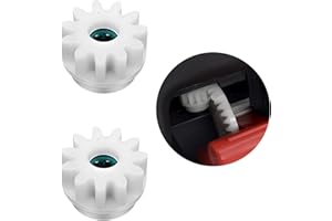 MEETI 2 PCS Easy Mop Pedal Broom Spin Replacement, One Way Clutch Bearing, Spin Mop Bucket Gear Replacement Compatible with Ocedar, Vilida, Mop Bucket Bearing Compatible with O-Cedar, Vilida