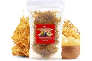 Peruvian Sea Moss | Wildcrafted from St. Lucia | 4oz Makes ~60+ oz Sea Moss Gel | 100% Natural, Raw & Sun-Dried | Dr. Sebi In