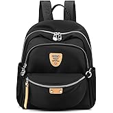 kakarin choyx Casual Mini Resistant Backpack For Women Nylon 12.9 Inch Lightweight Simple Dual Use Small Travel Bag