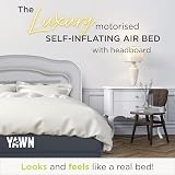 YAWN AIR Self-inflating Airbed with Built-in Pump - Headboard - Single Size UK view 6