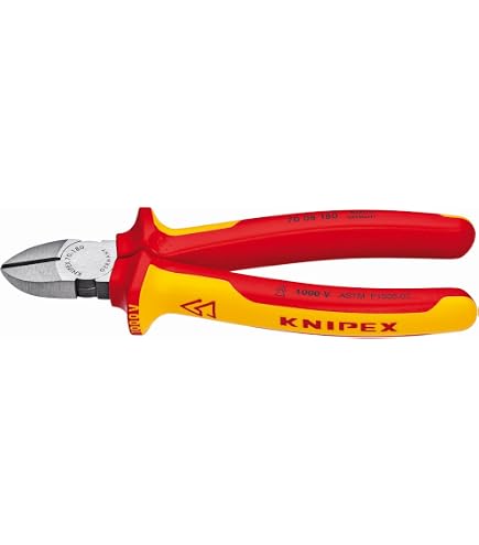 KNIPEX - 70 08 160 SBA Tools - Diagonal Cutters, 1000V Insulated