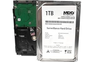 MaxDigitalData 1TB 64MB Cache 5900PM SATA 6.0Gb/s 3.5" Internal Surveillance CCTV DVR Hard Drive (MD1000GSA6459DVR) - w/ 2 Year Warranty
