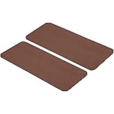 PATIKIL 12 x 5 Inch Felt Bag Base Shaper, 2pcs Bag Bottom Pad Organizer Insert Rectangle Liner Board for Purse Handbag Tote Travel Bag Canvas Cosmetic, Coffee