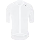 YKYWBIKE Cycling Jersey Men Aero Race Fit, Road Bike Jersey Short Sleeved Moisture Wicking, Breathable,Zip Pocket,UPF50+