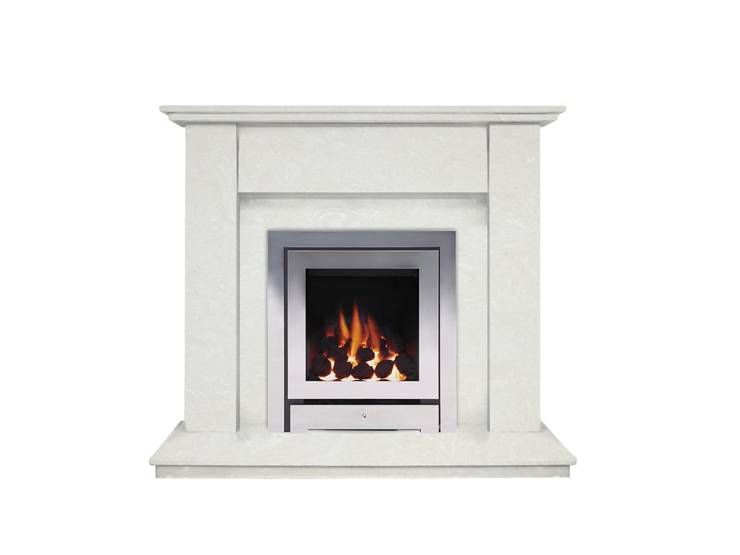 The Mini Trinity In Perola With Crystal Montana He Gas Fire In