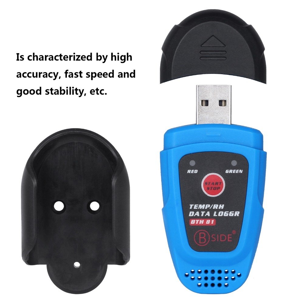Commerce Industrie Et Science Sondes Et Detecteurs De Temperature Danme Bth81 Relative Humidity Temperature Recorder Temp Rh Data Logger Moisture Meter With Usb Port æ±äº¬ç·åè­¦å