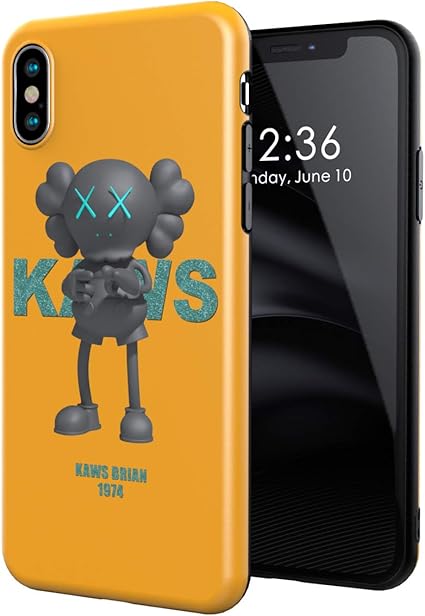 Amazon Co Jp Attract Iphone X Xsケース かっこいい おしゃれ 人気 デザイン2個 カウズ かわいい Kaws おもしろ フィギュア Imd Tpu アイフォンケース 傷防止 ソフト スリム軽量 レンズ保護 耐衝撃 指紋防止 アイフォン ケース カバー 専用 スマホケース Case Iphone
