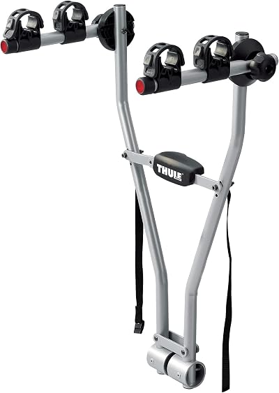 Thule TH9700 Xpress 2-Bike Roof Rack Silver Black