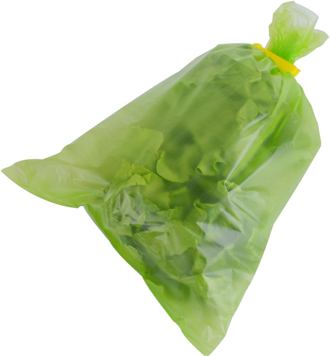 Yueshico Reusable Food Saver Green bags Stayfresh Longer Vegetable Storage Bags, 30 x 43cm (25PCS in one roll, 2 rolls)