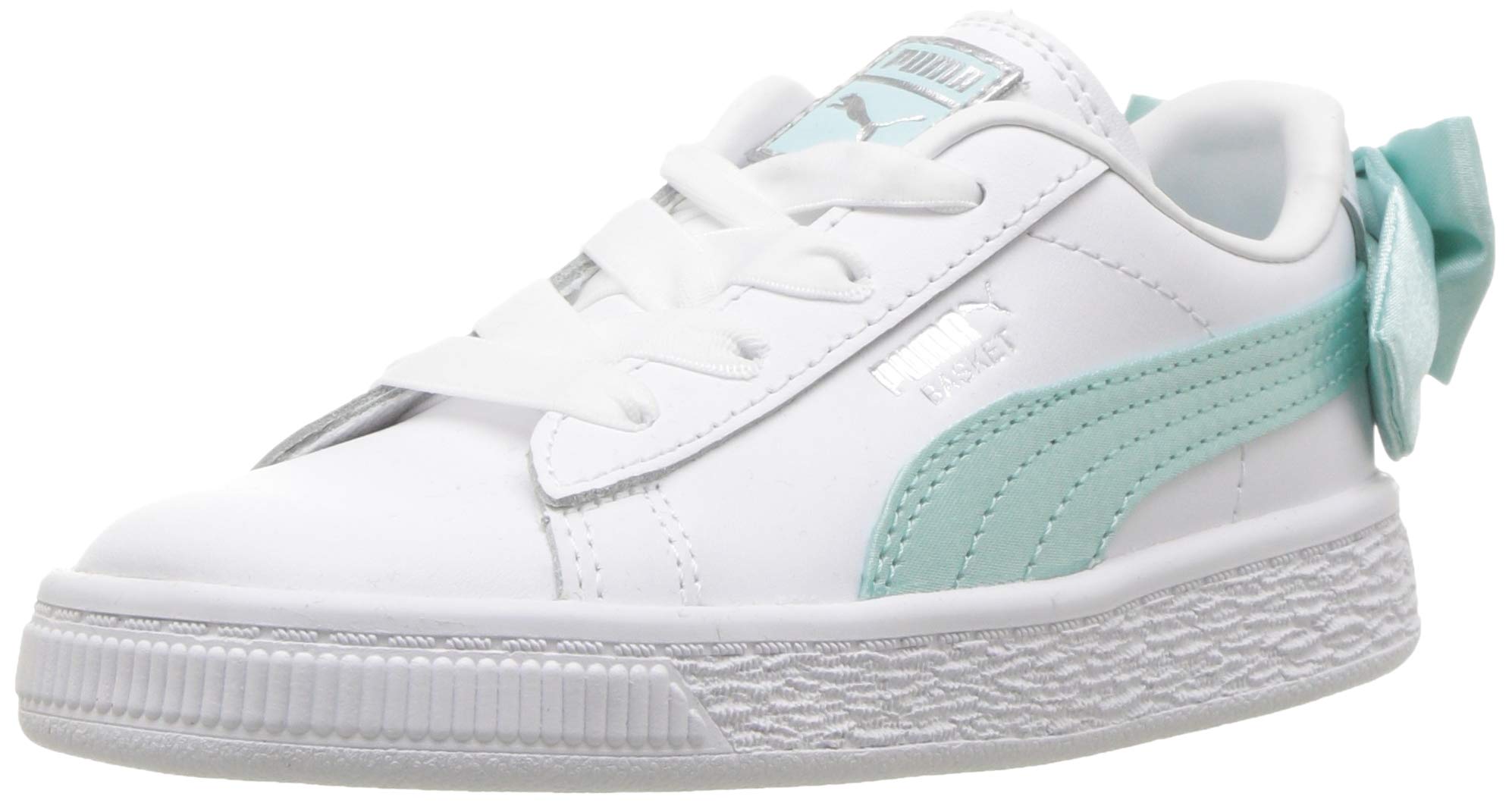 Puma Baby Basket Bow Slip On Sneaker, Island Paradise-Island