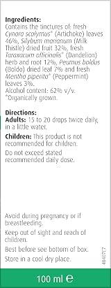 A.Vogel Milk Thistle Complex Drops 100 ml Liquid Herbal Supplement view 3