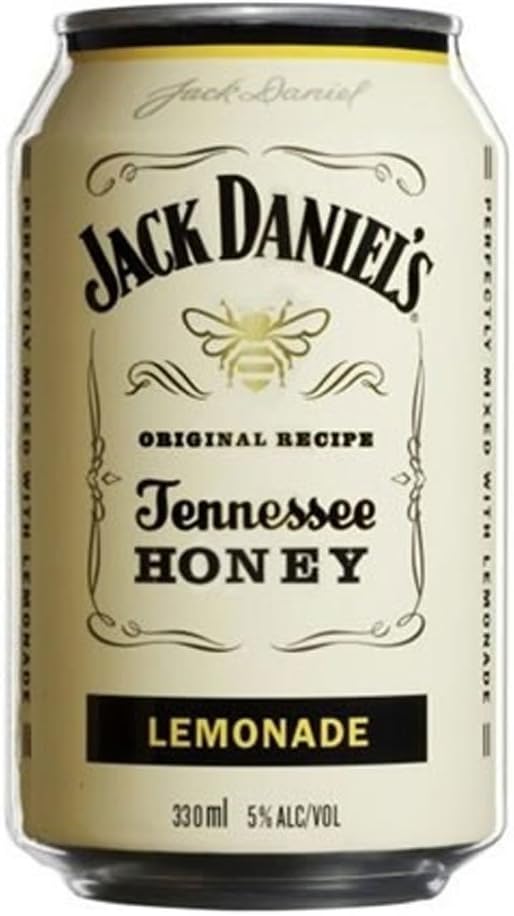 Jack Daniels Honey Whisky Lemonade Pre Mixed Cans 12 X 330ml Amazon Co Uk Grocery