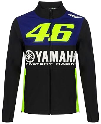 VR46 Yamaha Valentino Rossi Herren Softshell Jacke Royal