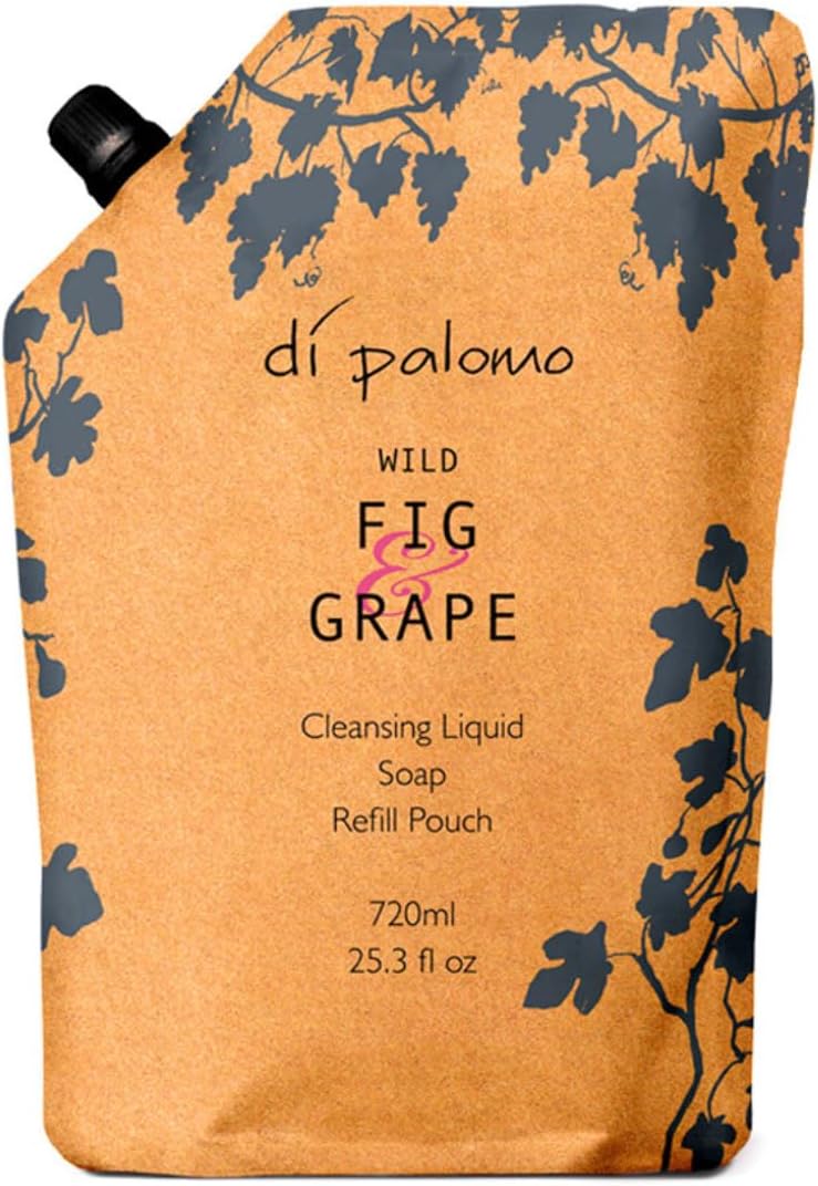 Di Palomo Vegan Wild Fig Grape Liquid Soap Refill 720ml - Moisturising Hand Wash