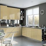 Hode Gold Vinyl Wrap 60cmx5m Self Adhesive Wallpaper Glossy Glitter view 6