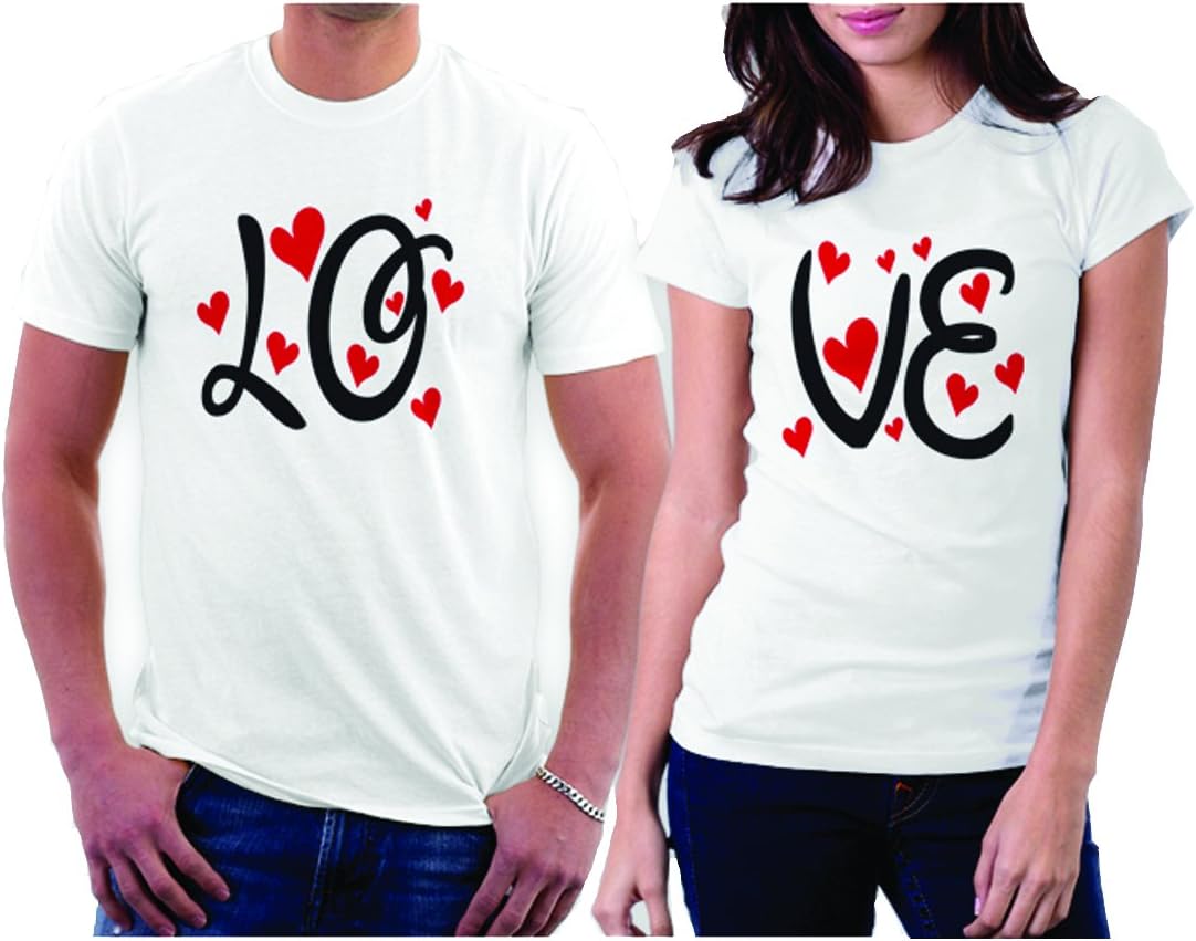 picontshirt Mickey Minnie Two Sided Matching Couple Shirts