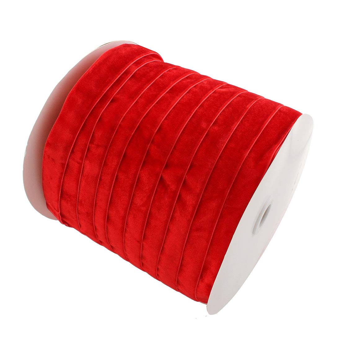 Perlin C184 x2 10 Metres Velvet Ribbon 20 mm Red