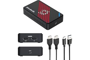 AVerMedia 4K HDMI Capture Card, USB Game Capture Card for Streaming and Recording with True Low Latency on PS5/Pro, Xbox, Swi