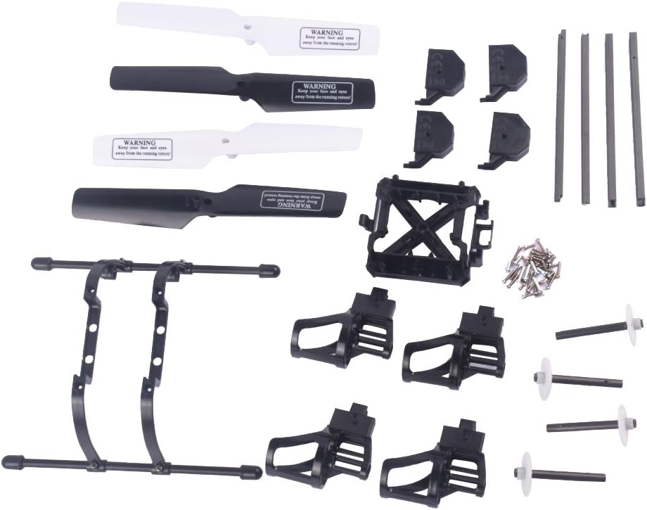 YouCute Spare Part Kit for Only UDI U818A WIFI FPV Rc Quadcopter Drone Blade Gear