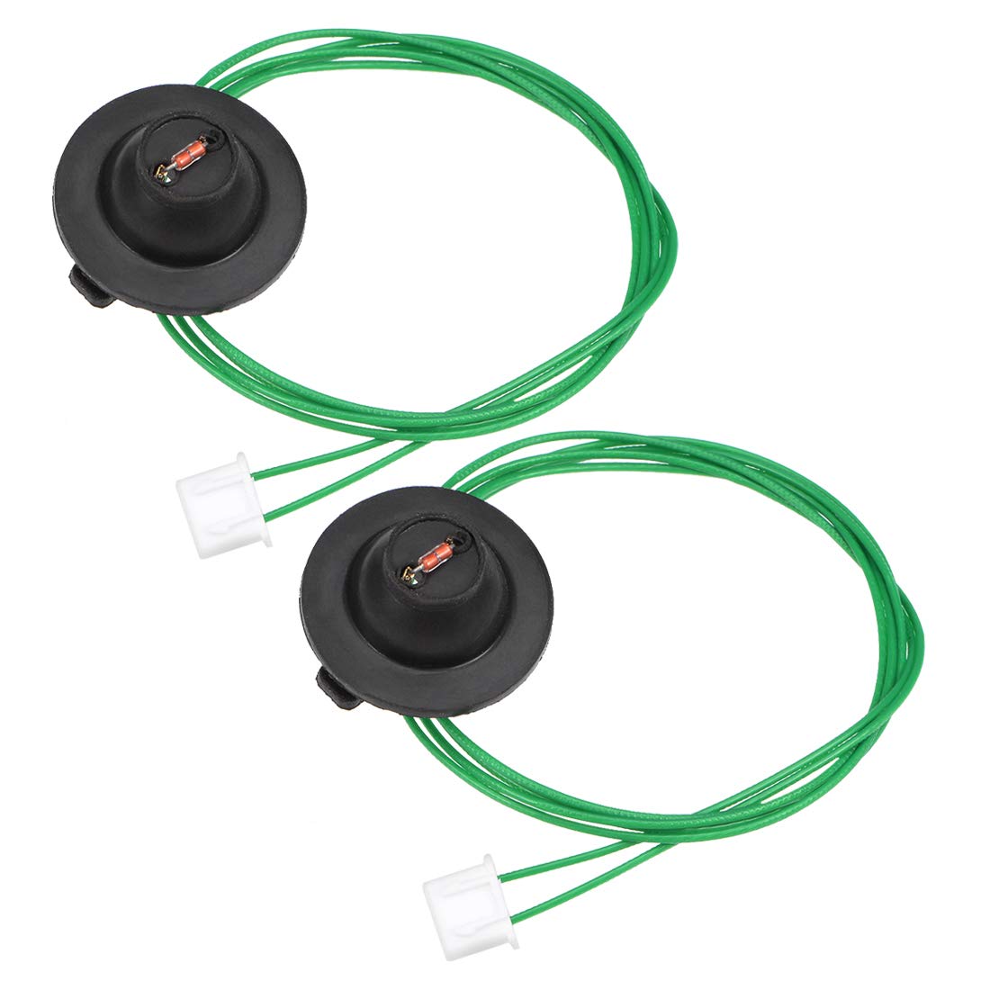 sourcingmap 2Pcs 100K Induction Cooker Thermistors 19.7 Inch Sensitive Fuses Temperature Temp Sensor