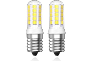 E17 LED Bulb, Microwave Oven Light 4 Watt Daylight White 6000K 40W Incandescent Replacement for Microwave, Stove Top, Range, 