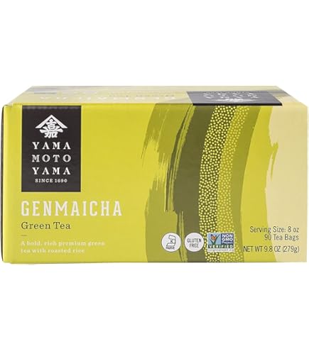 Amazon.com : Yamamotoyama Organic Decaf Genmaicha Premium Green