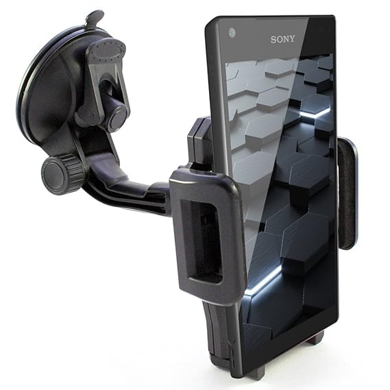 KFZ Halter für [SONY Xperia XZ3 XZ2 XZ1 XA2 XA1 XA X XZ XZs Z5 Z3 Z2 Z1 Z ZR ZL M5 M4 M2 M E5 E4 E3 E1 E L2 L1 C5 C4 C3 C T3 