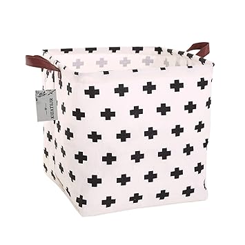 canvas toy storage baskets