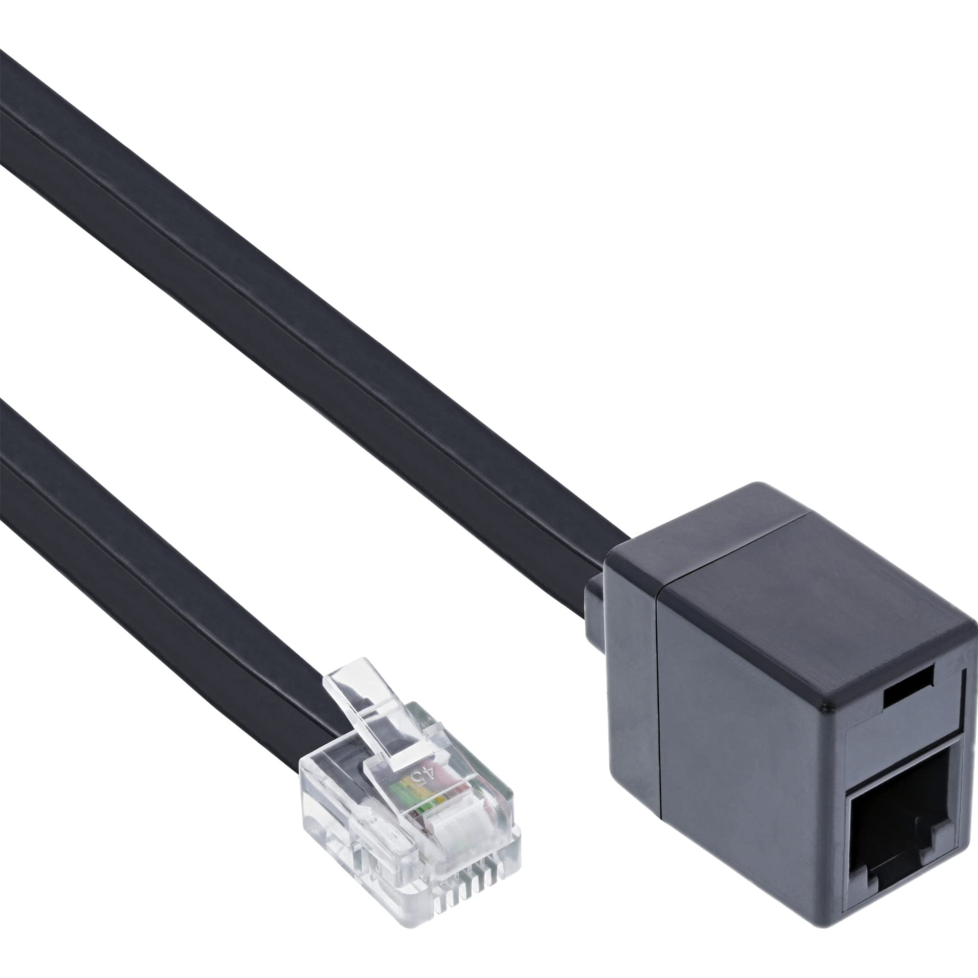 InLine 18837 Modular Extension RJ12 Male/Female 10 m