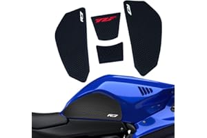 VORILES for YZF R7 YZF r7 2025 2024 2023 2022 2021 Accessories Fuel Tank Pads Protect Motorcycle Fuel Tank Stickers Fuel Tank Protection Pads Knee Anti-Slip Pads Fuel Tank Grips Tank Pads（red）