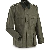 HQ ISSUE German Military Reproduction M36 Wool Tunic, New None Medium