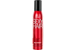 SexyHair Big Altitude Bodifying Blow Dry Mousse, 6.8 Oz | Volume with Hold | Up to 72 Hours Humidity Resistance | Thermal Pro