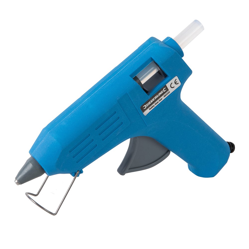 Silverline Hobby Glue Gun 15(40) W UK (583333)