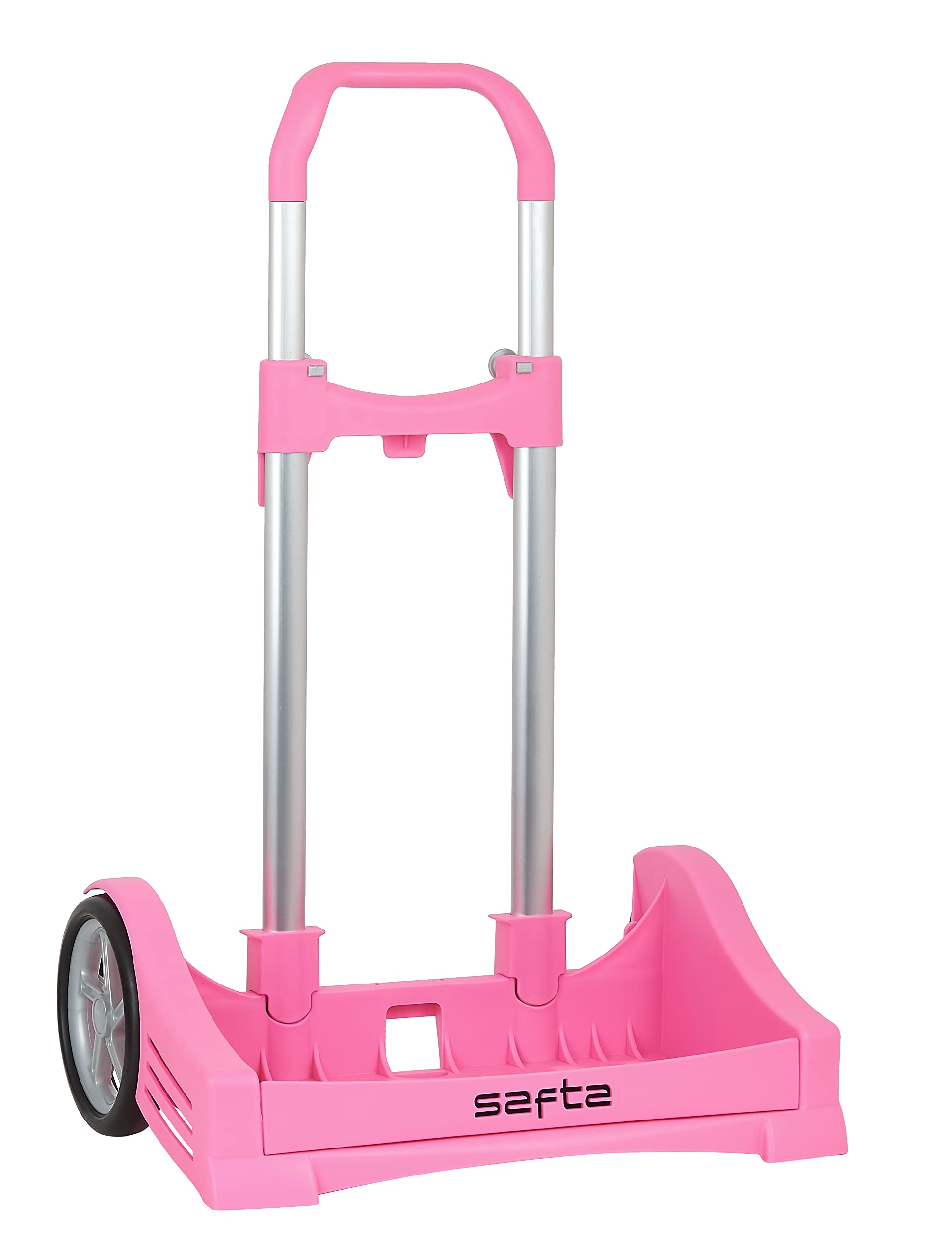 Safta 2018 Luggage Cart, 85 cm, Multicolour (Rosa claro)
