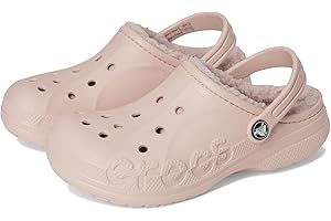 Crocs Unisex-Child Via Lined Clogs (Little Kid)