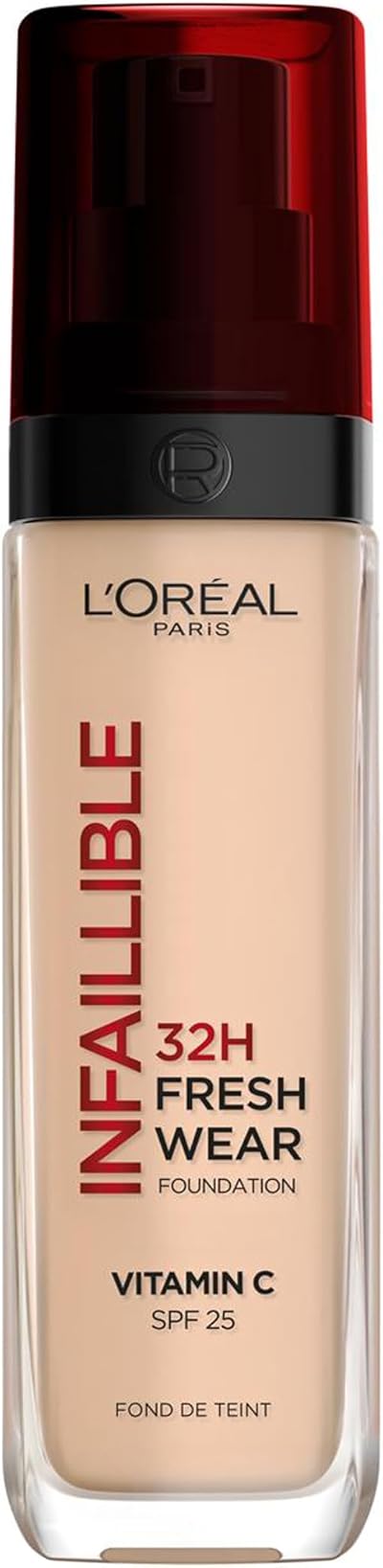 L'Oreal Paris Infallible 32H Fresh Wear Liquid Foundation Full Coverage SPF 25