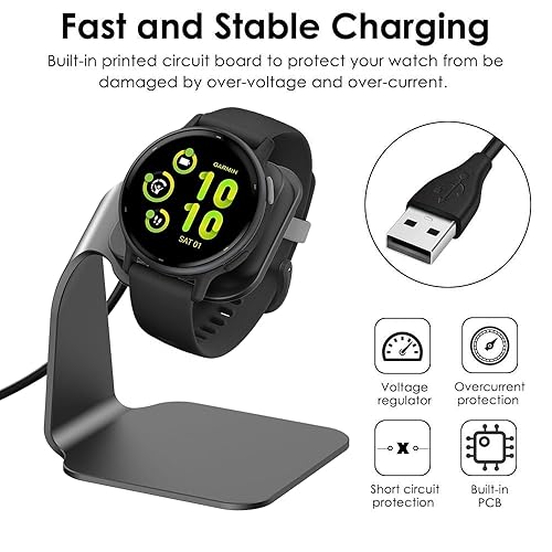 Garmin Vivoactive Charger Garmin Watch Charger Stand Aluminum