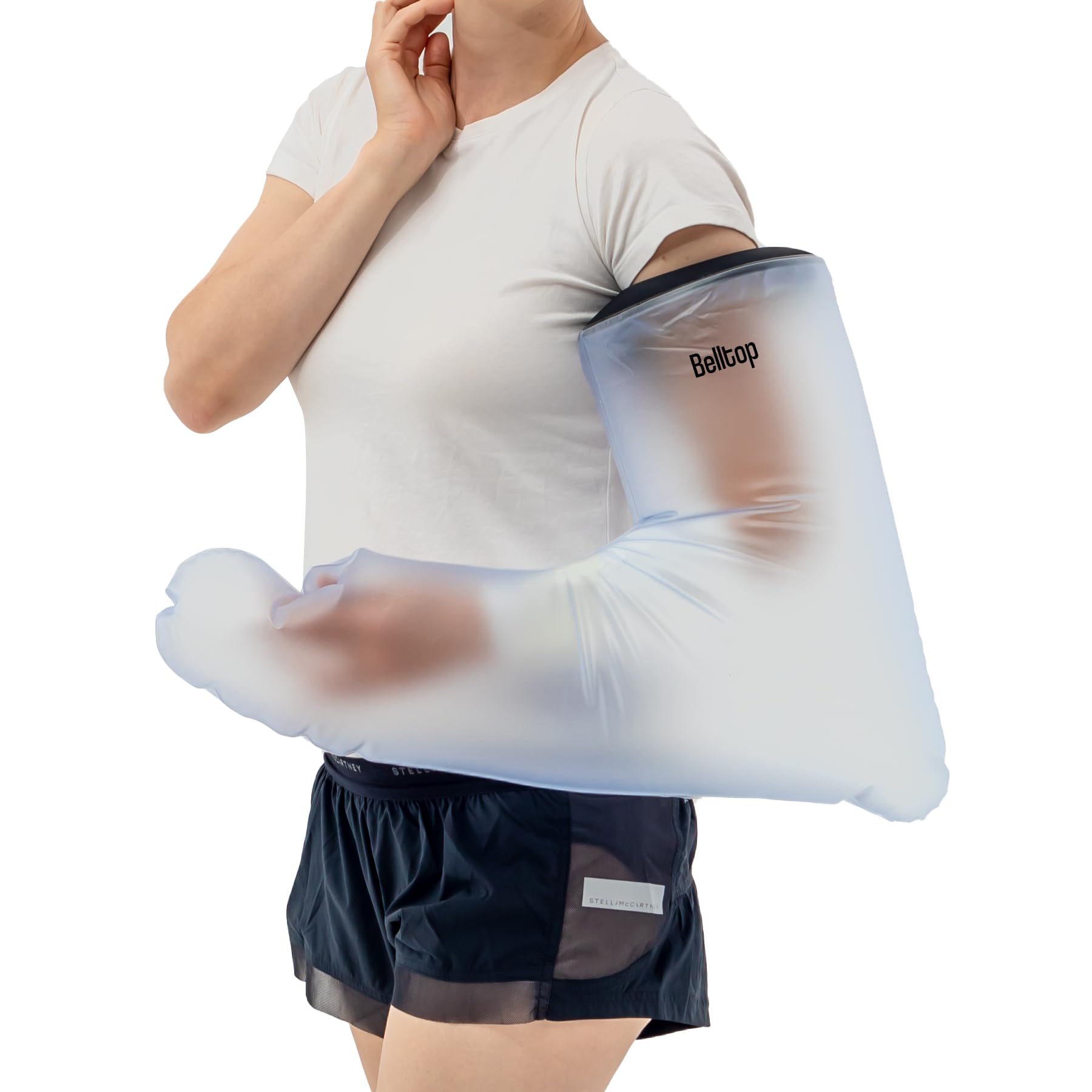 Waterproof Cast Cover leg. Waterproof plaster cast cover for shower & bath. Full leg protectors: cast & bandage. Reusable cast protectors (tight seal, soft & comfortable) Adult leg cover for shower