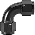 thumbnail image 2 of EVIL ENERGY 6AN Male To 6AN Male 90 Degree One Piece Full Flow Swivel Coupler Union 2 of 10