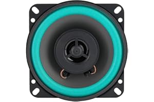Yosoo 4 Inch 100W Car Speaker, High Temperature Anti Aging PE Rubber Edge, Loud Sound Clear Tone Quality, with Strong Magnet 